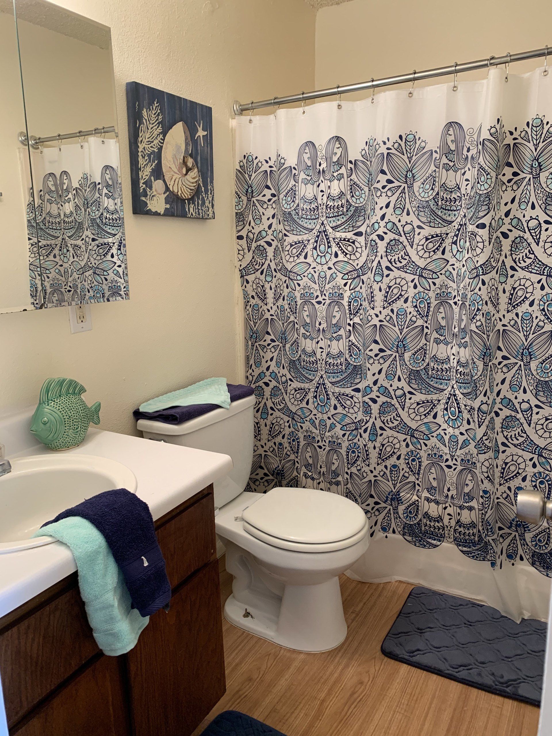 image of bathroom at Bel-Aire/Fairway Apartments in Amarillo, TX
