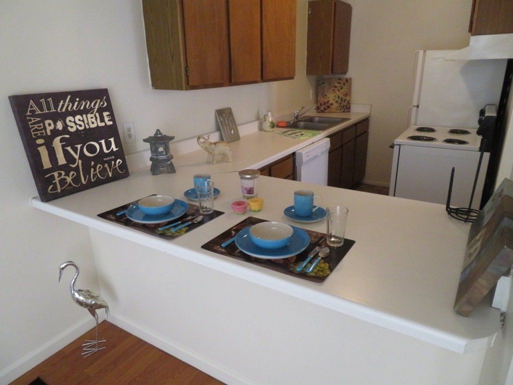 image of kitchen and dining area at Bel-Aire/Fairway Apartments in Amarillo, TX