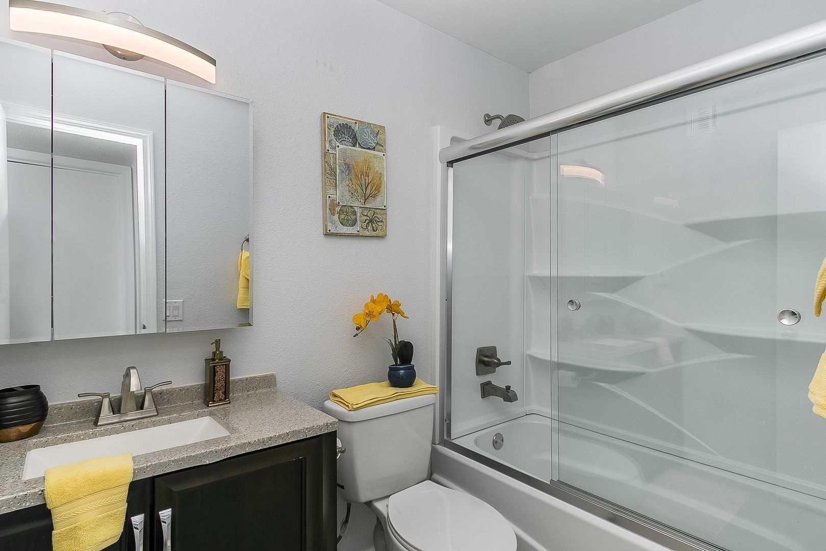 Bright and airy Bathroom image at Summerwood Terrace Apartments in Amarillo, TX