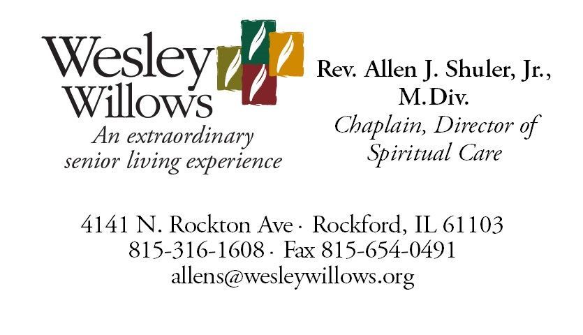 Allen Shuler Business Card | Wesley Willows