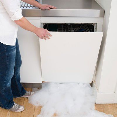 dishwasher leaks