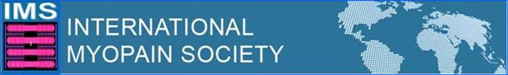 A logo for the ims international myopain society