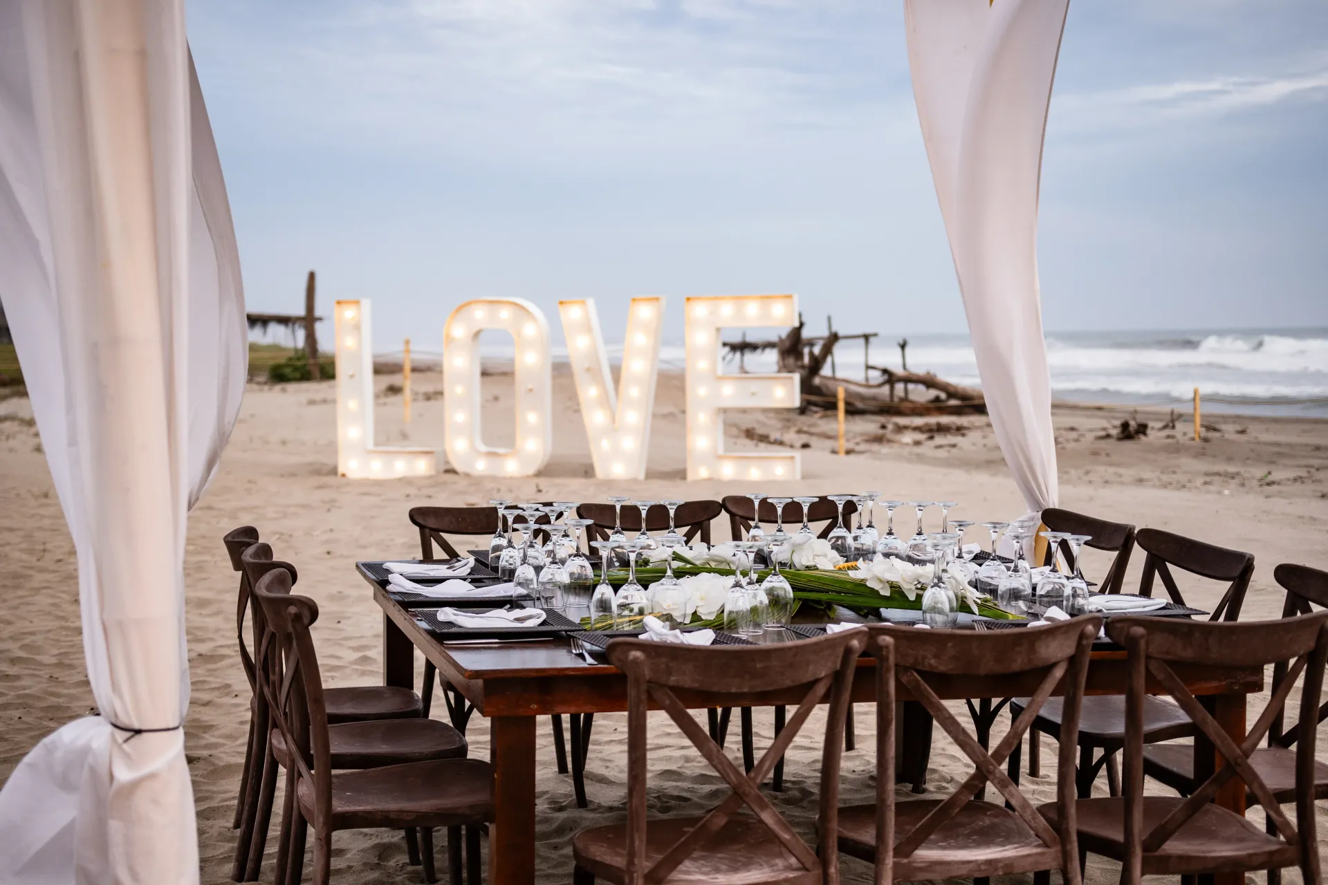 Boda en la playa