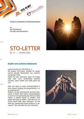 STO-Letter Nr. 11, Sommer 2024