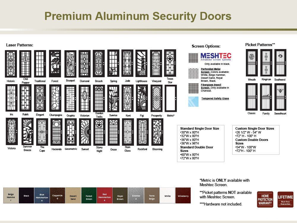Top Rated Security Doors Company in Peoria, Arizona
