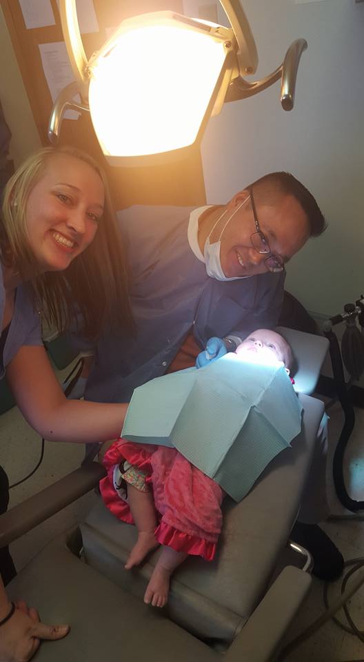 Baby On Dental Check ─ Flossmoor, IL ─ Pediatric Dental Specialty Associates