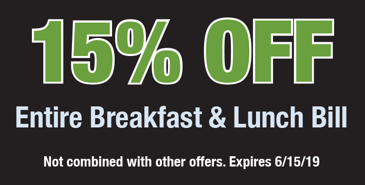 Main & Elm Breakfast Lunch coupon