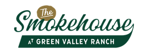 A logo for green valley smokehouse and oyster bar