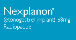 logo for nexplanon birth control