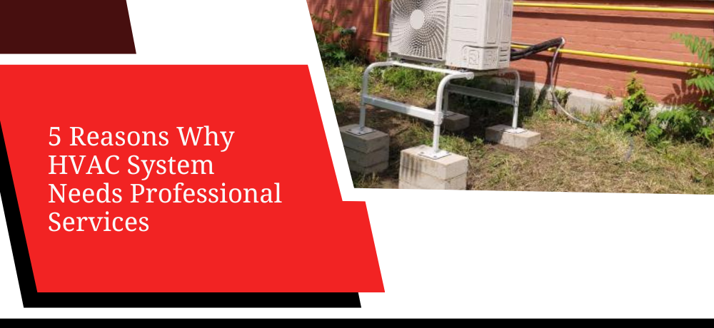 5 Reasons Why HVAC System Needs Professional Services