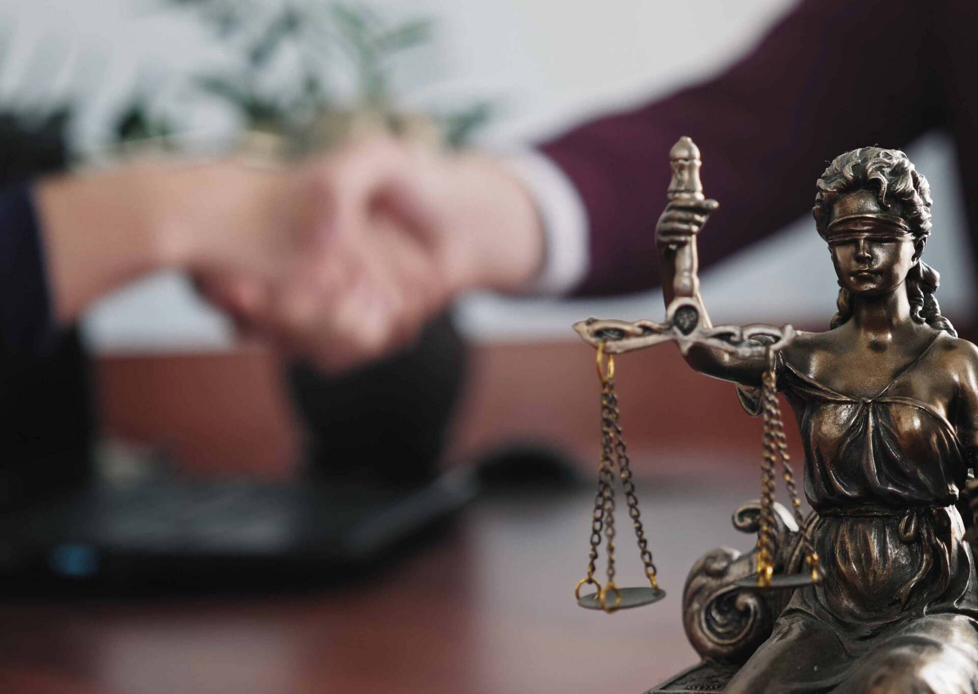 Lady Justice On The Table — Royal Oak, MI — Melder & Melder, P.C.