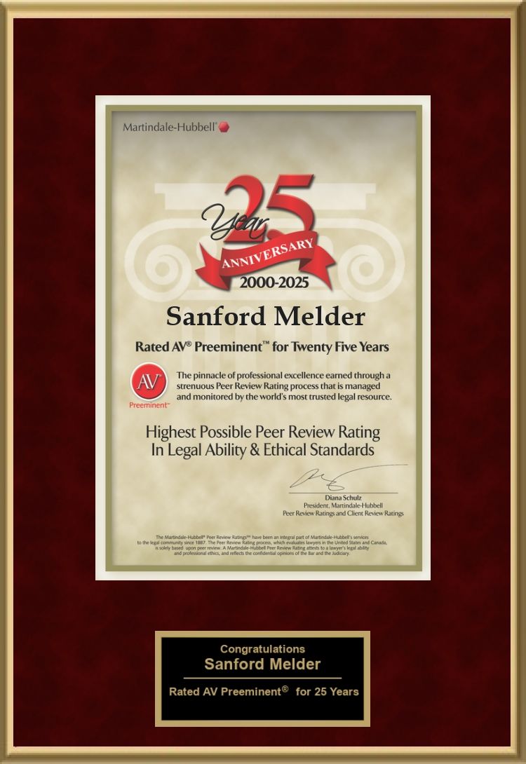 Sanford 20 Year Anniversary — Royal Oak, MI — Melder & Melder, P.C.