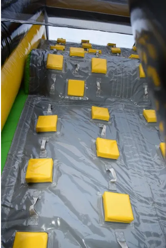 Full Throttle obstacle course slide climbing wall - WA Bounce House