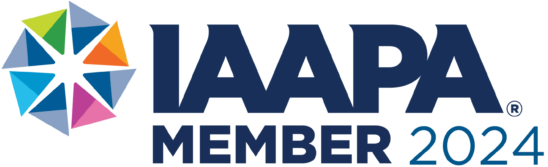 The logo for iaapa member 2024 