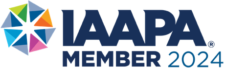 The logo for iaapa member 2024 