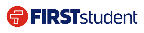 The first student logo is blue and red on a white background