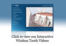 Click to view our interactive wisdom tooth videos.