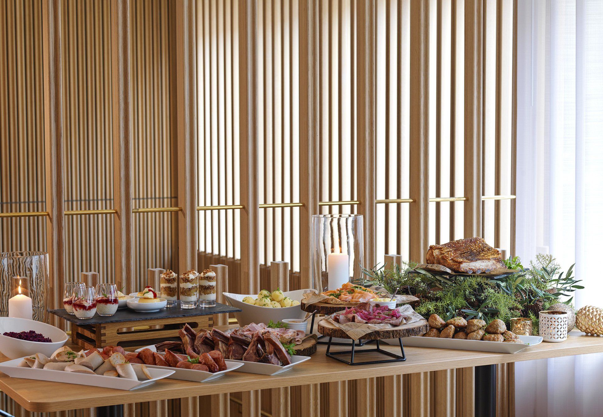 Buffet til julebord
