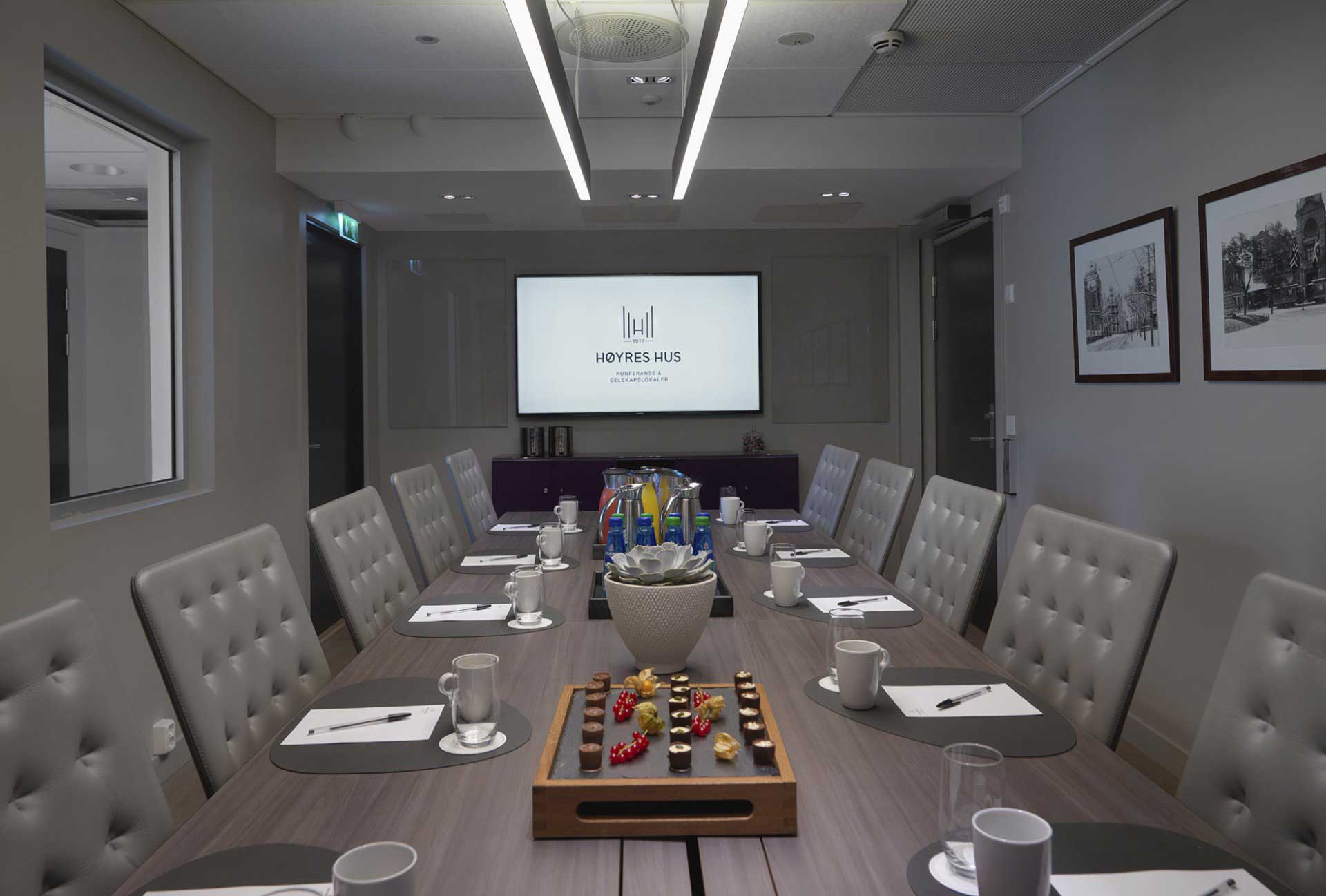 Poulsson møterom for 2–20 personer