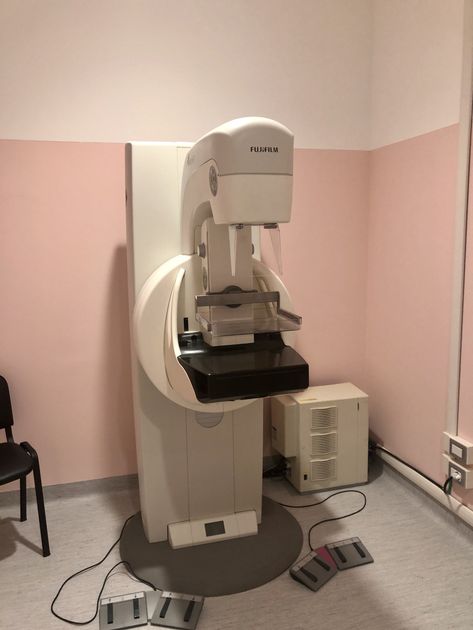 Mammografia in corso