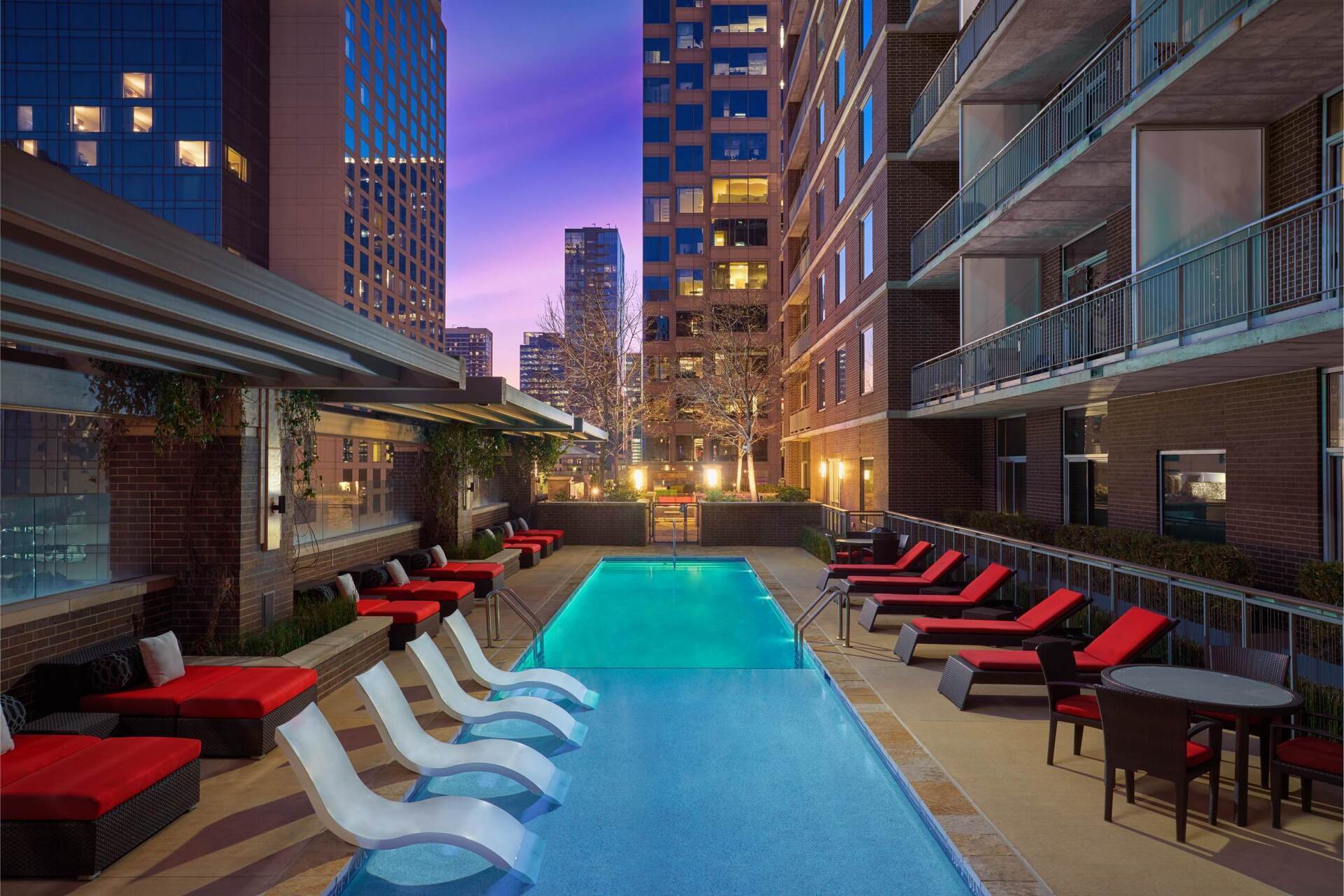 Architectural Photography for The Whitley Apartments Austin, TX.