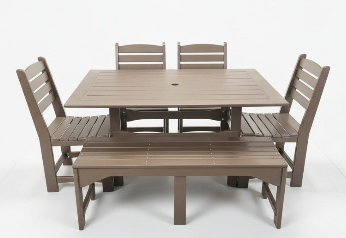 Ex: Rectangle with Cafe and Bench