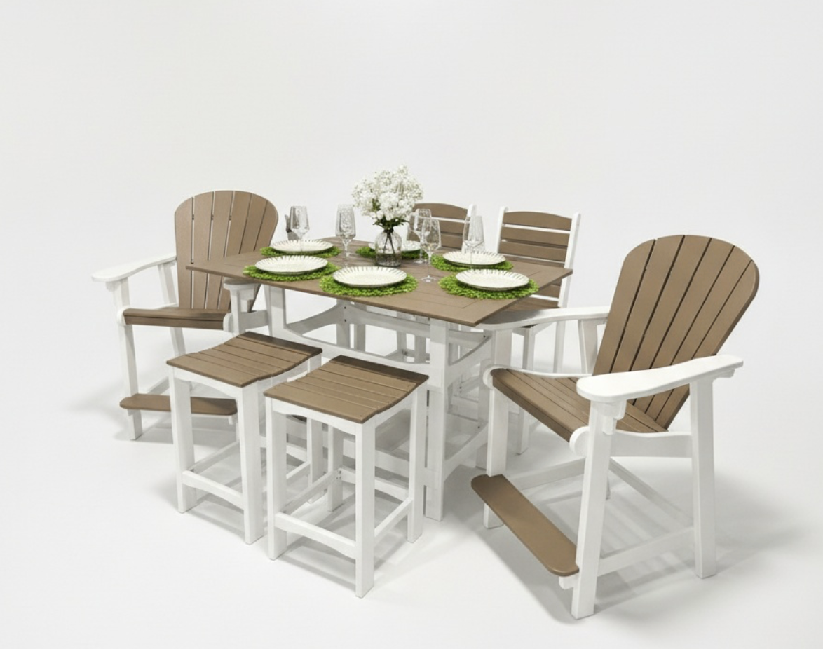 Ex: Rectangle w/ Adirondack and Cafe