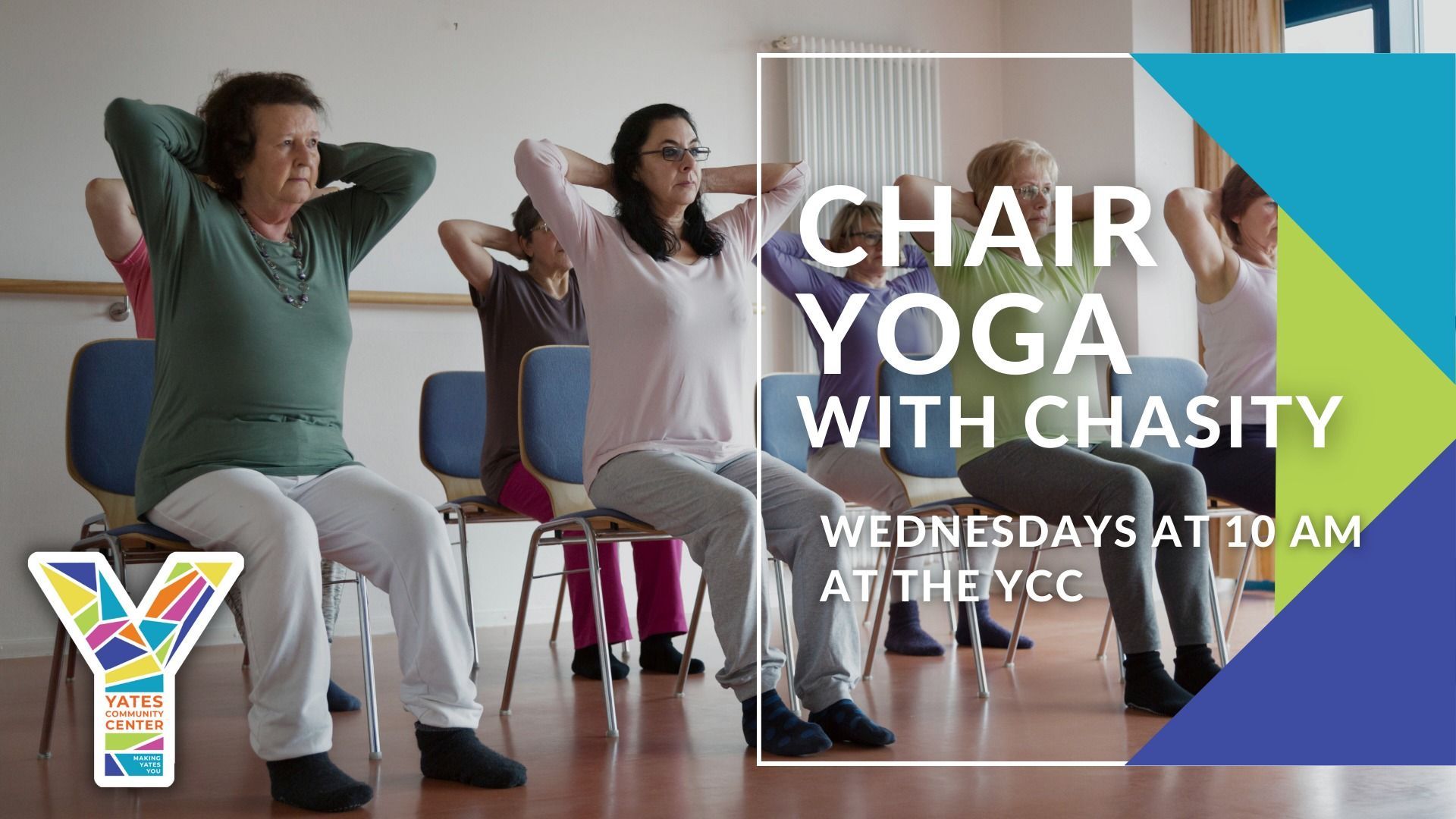 Chair Yoga at the Yates Community Fitness Center