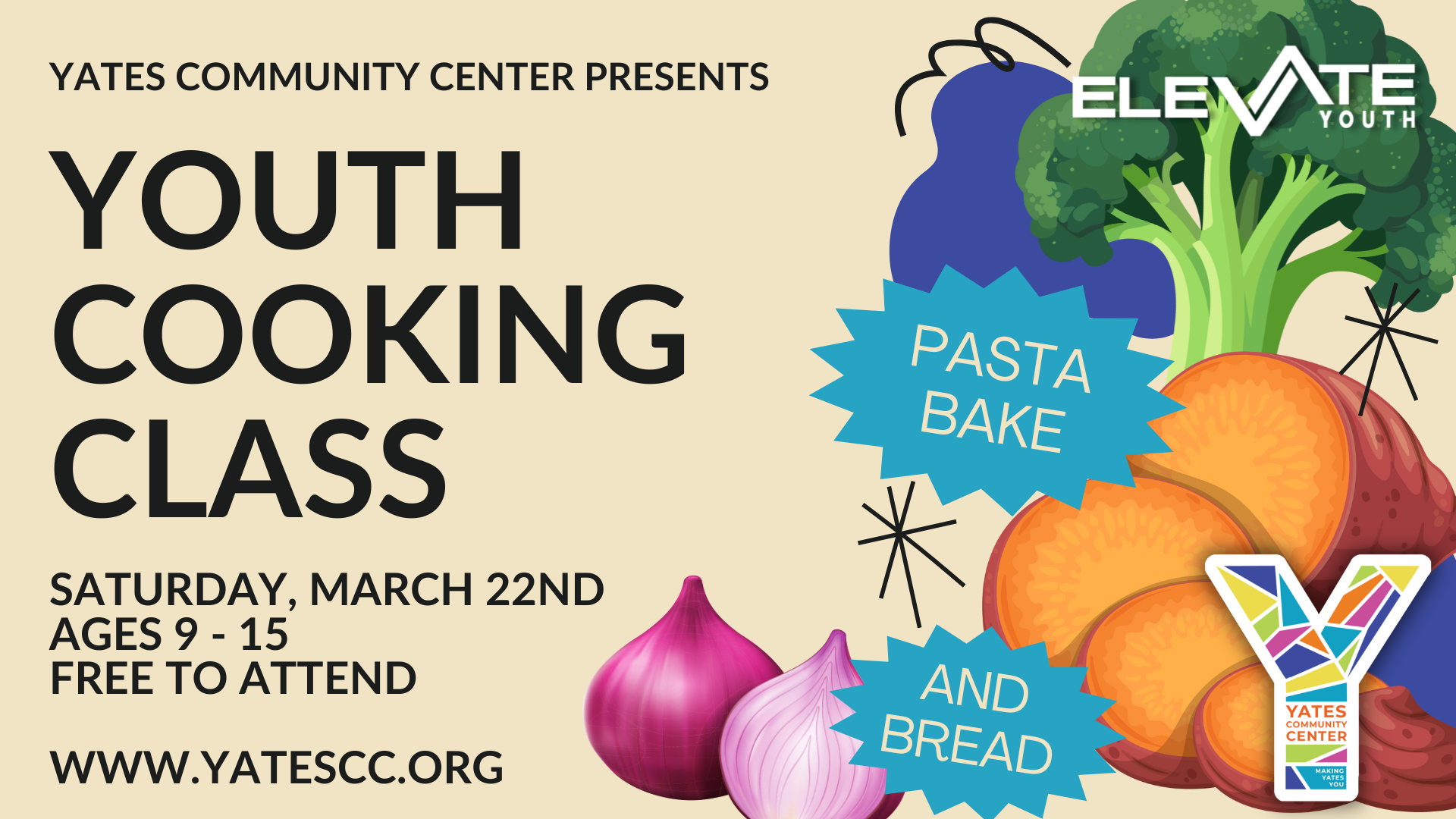 Yates Community Center ELEVATE Youth Cooking Class in Penn Yan