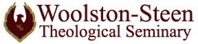 The logo for Woolston-Steen Theological Seminary