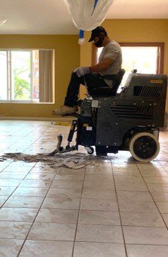 Tile removal — Fort Lauderdale, FL — America's Blasting & Coatings
