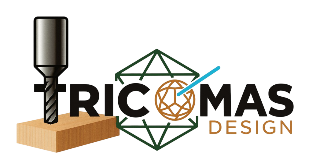 Logotipo de la marca Tricomas Design