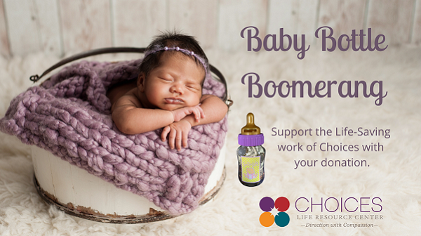 Baby Bottle Boomerang Fundraiser 
