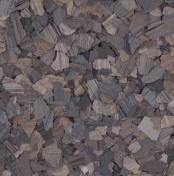 A close up of a pile of wood chips.