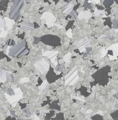 A close up of a gray and white marble texture.