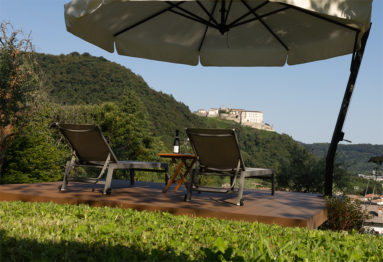 “Esterno dell’appartamento – Casa Rivetta Follina”