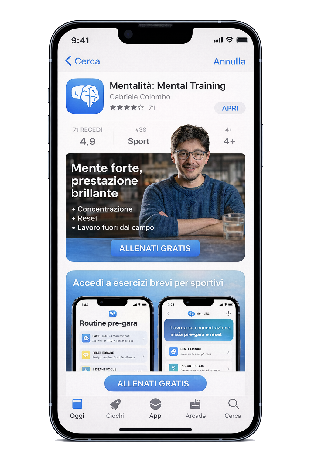 Un uomo con occhiali e blazer sorride, in piedi vicino a pilastri coperti di graffiti in un'area all'aperto.