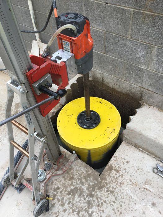 large coring machine