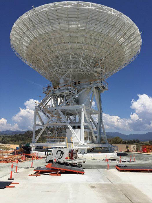 large radio dish