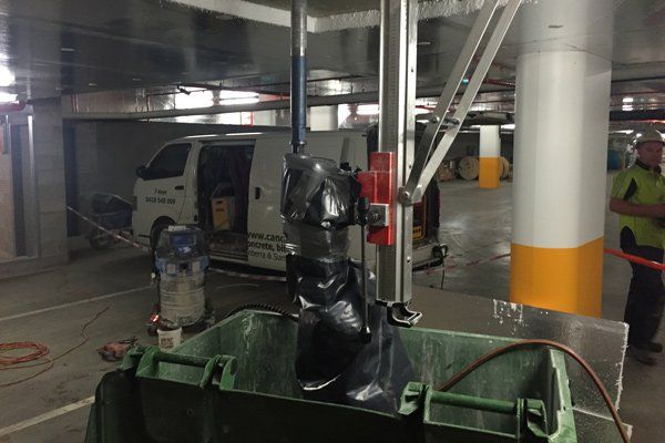 concrete coring machine