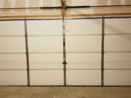 Garage door installation