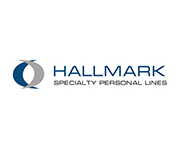 The hallmark specialty personal lines logo is on a white background.