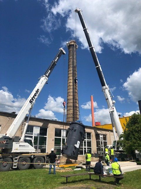 Pramoninės įrangos montavimas ir demontavimas