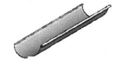 Half Round Single Bead