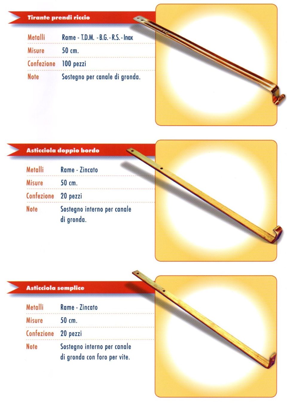 Tirante prendi riccio