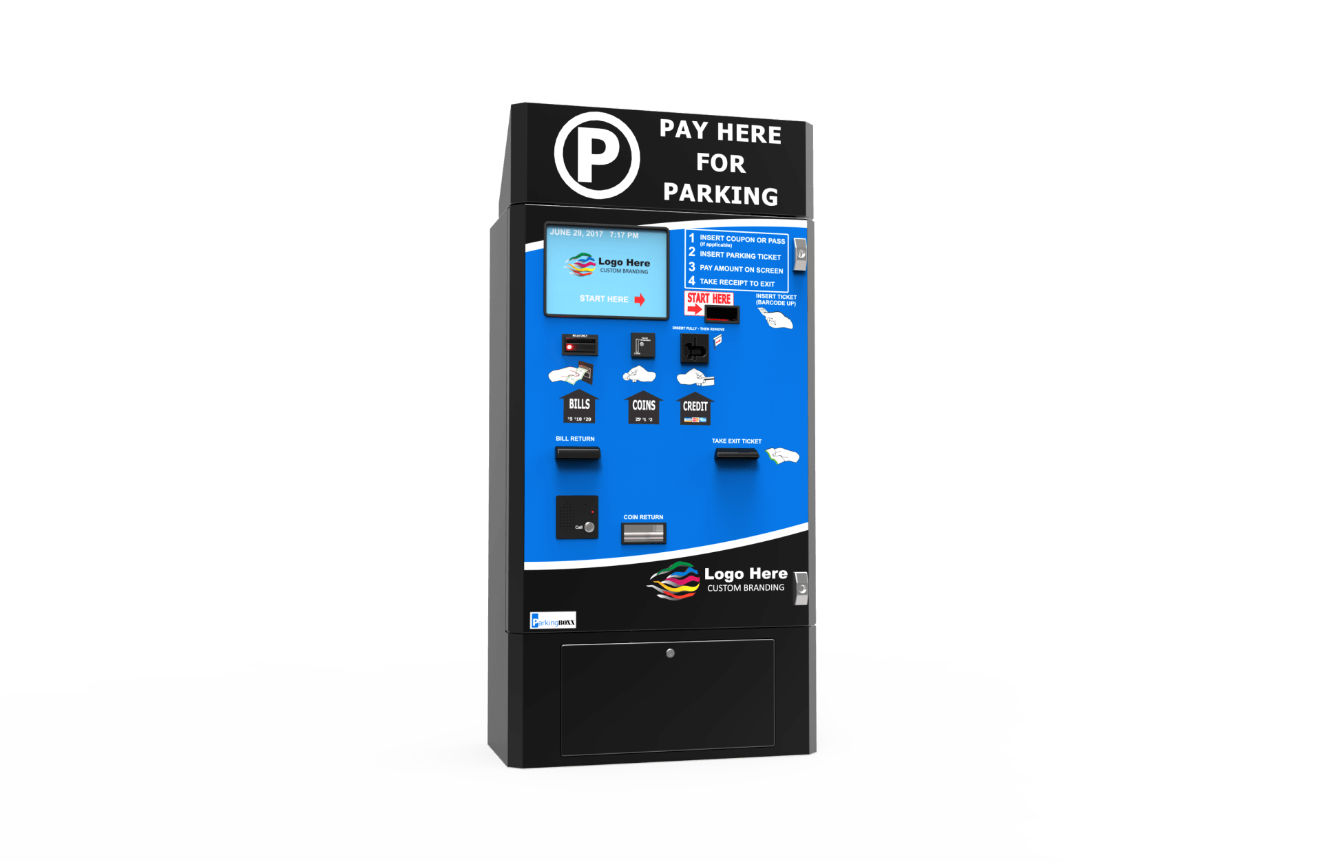 Parking Payment Machine, Self Pay Parking Equipment