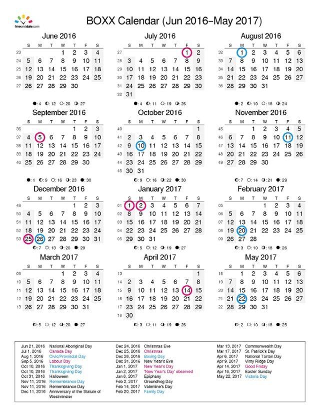 THE BEST PRINTABLE CALENDAR