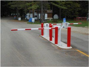 Parkig access control gates