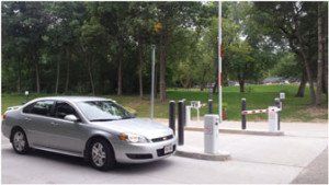 Parking Boxx access gates at marinas and campgrounds