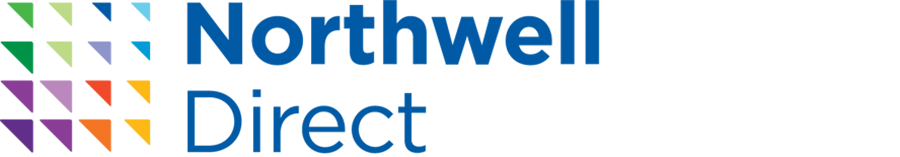 Northwell Direct logo: a multi-colored geometric square pattern next to the company name in blue text.